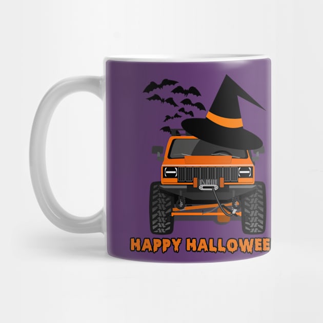 Jeep 4x4 Happy Halloween by sojeepgirl